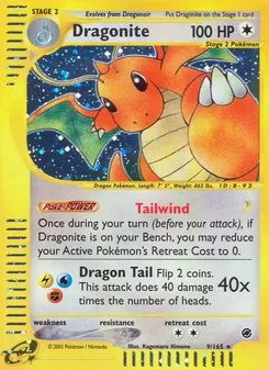 Dragonite — Expedition Base Set 9
