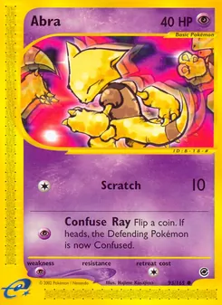 Abra — Expedition Base Set 93