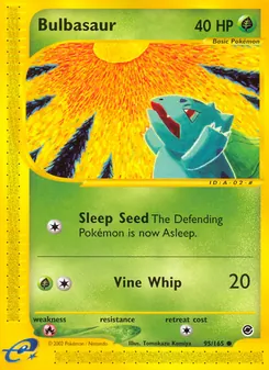 Bulbasaur — Expedition Base Set 95
