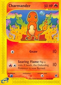 Charmander — Expedition Base Set 98