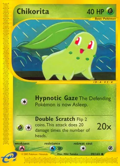 Chikorita — Expedition Base Set 99