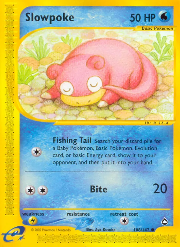 Slowpoke — Aquapolis 108