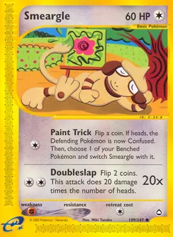 Smeargle — Aquapolis 109