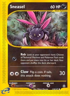 Sneasel — Aquapolis 110