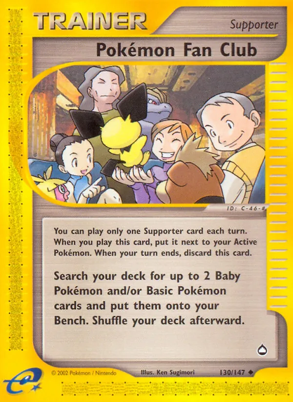 Pokémon Fan Club — Aquapolis 130