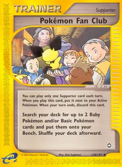 Pokémon Fan Club — Aquapolis 130