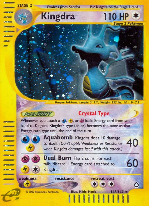 Kingdra — Aquapolis 148