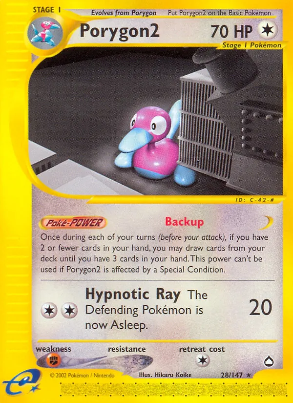 Porygon2 — Aquapolis 28