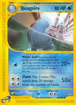 Quagsire — Aquapolis 30