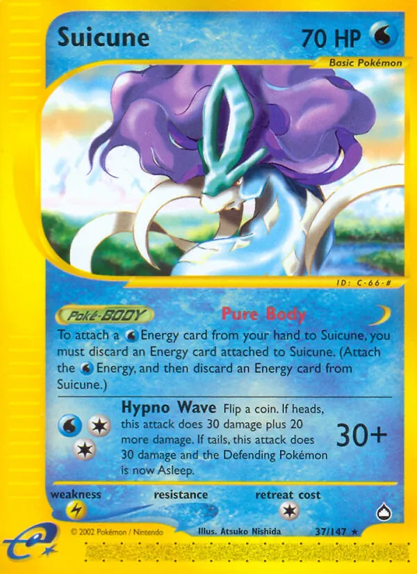 Suicune — Aquapolis 37