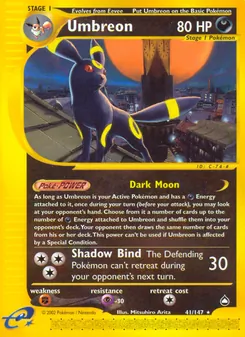 Umbreon — Aquapolis 41
