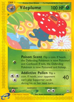 Vileplume — Aquapolis 43