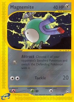 Magnemite — Aquapolis 52