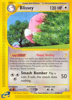 Blissey — Aquapolis 6