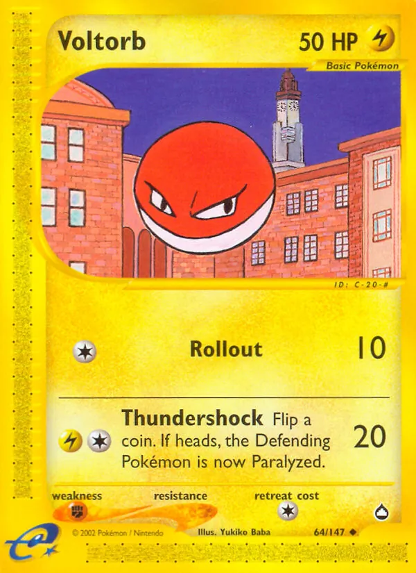 Voltorb — Aquapolis 64