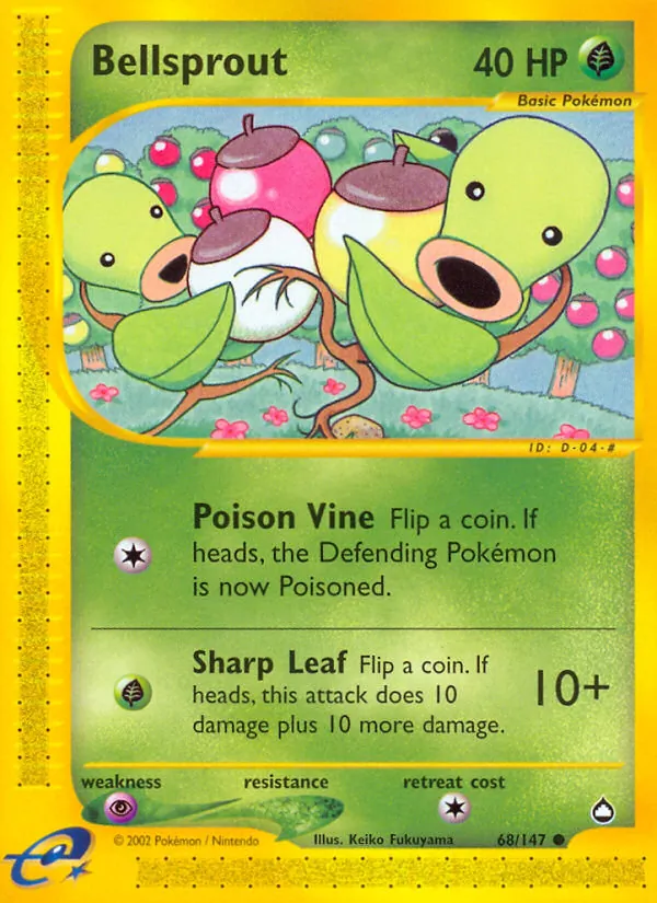 Bellsprout — Aquapolis 68