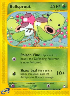 Bellsprout — Aquapolis 68