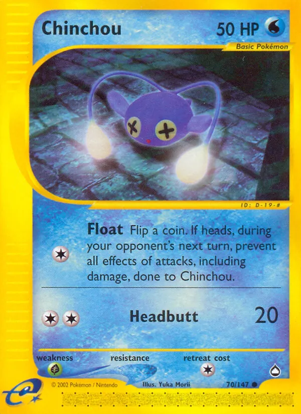Chinchou — Aquapolis 70