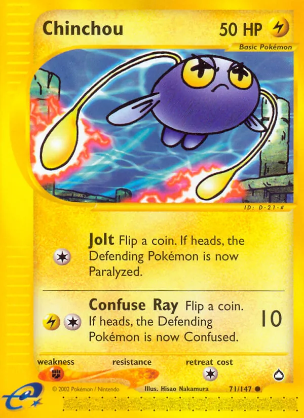Chinchou — Aquapolis 71