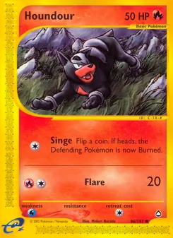 Houndour — Aquapolis 86