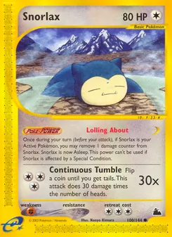 Snorlax — Skyridge 100