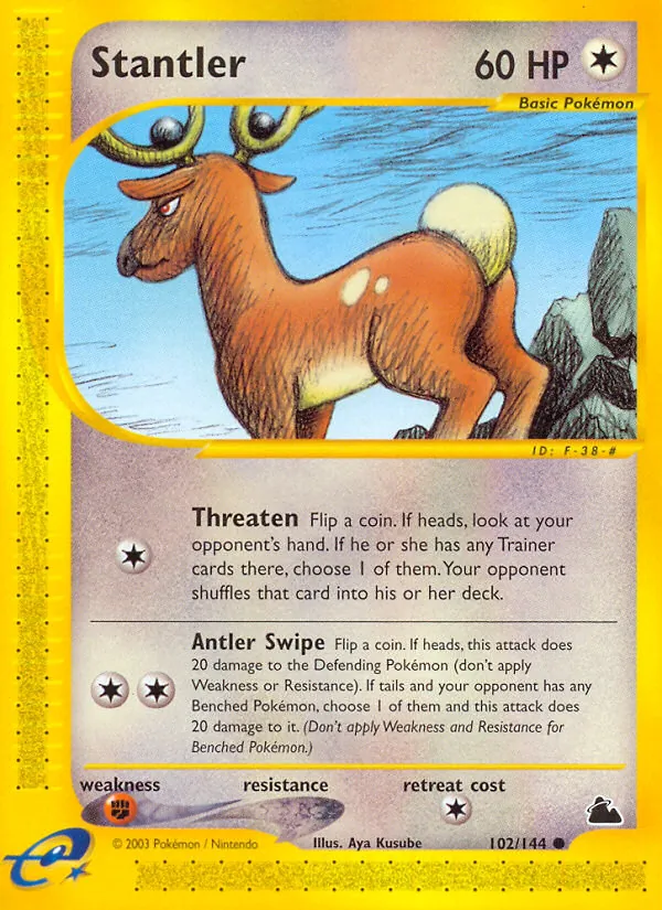 Stantler — Skyridge 102
