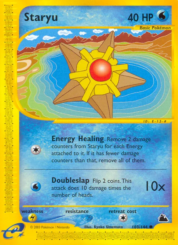 Staryu — Skyridge 103