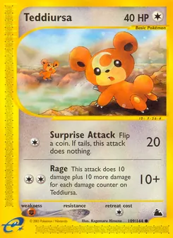 Teddiursa — Skyridge 109