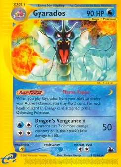 Gyarados — Skyridge 11