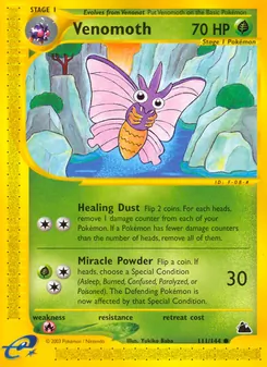 Venomoth — Skyridge 111