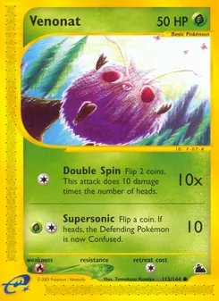 Venonat — Skyridge 112