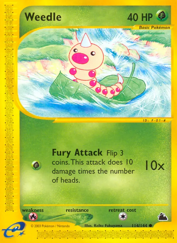 Weedle — Skyridge 114