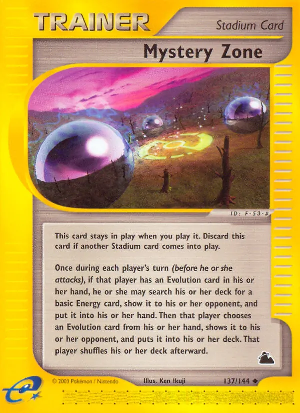 Mystery Zone — Skyridge 137