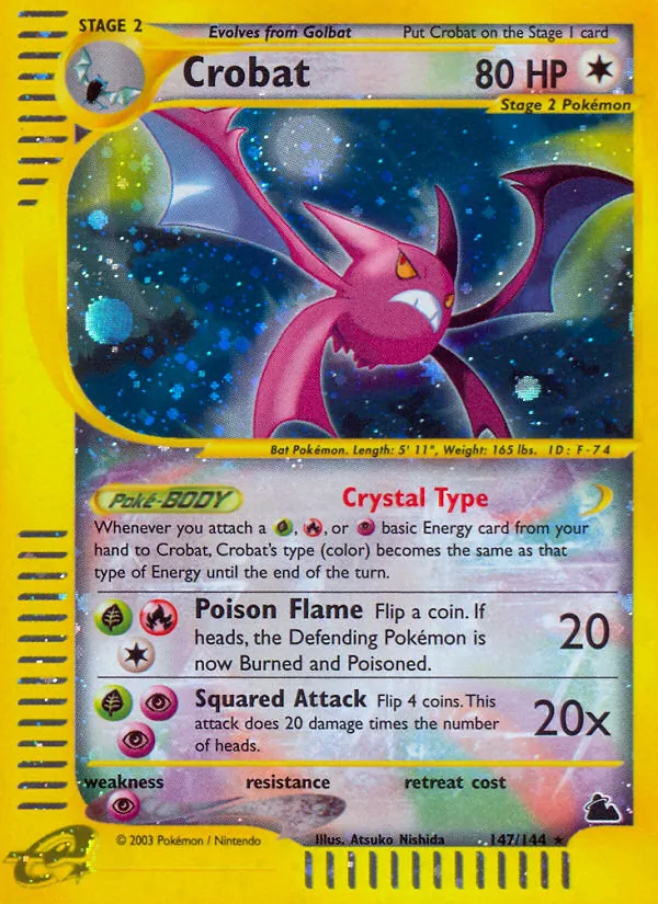 Crobat — Skyridge 147
