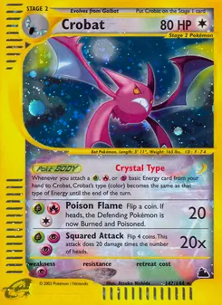 Crobat — Skyridge 147