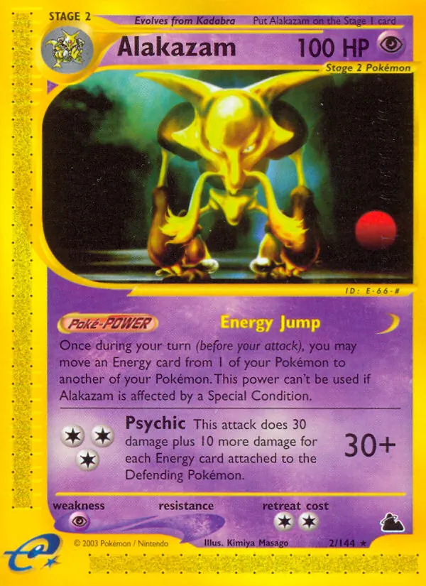 Alakazam — Skyridge 2