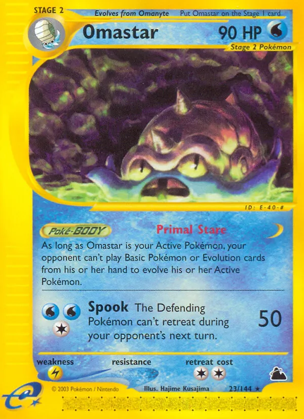 Omastar — Skyridge 23