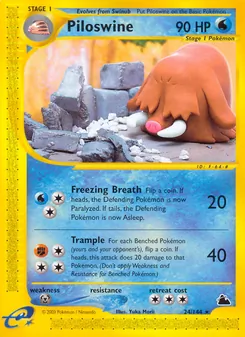 Piloswine — Skyridge 24