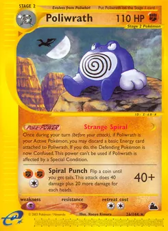 Poliwrath — Skyridge 26