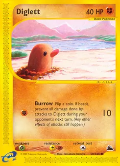 Diglett — Skyridge 50
