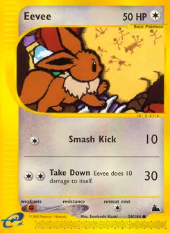 Eevee — Skyridge 54