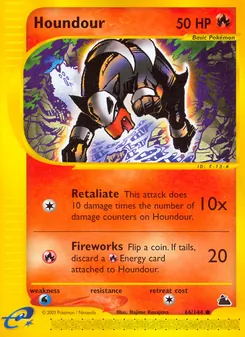 Houndour — Skyridge 66
