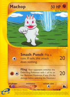 Machop — Skyridge 74