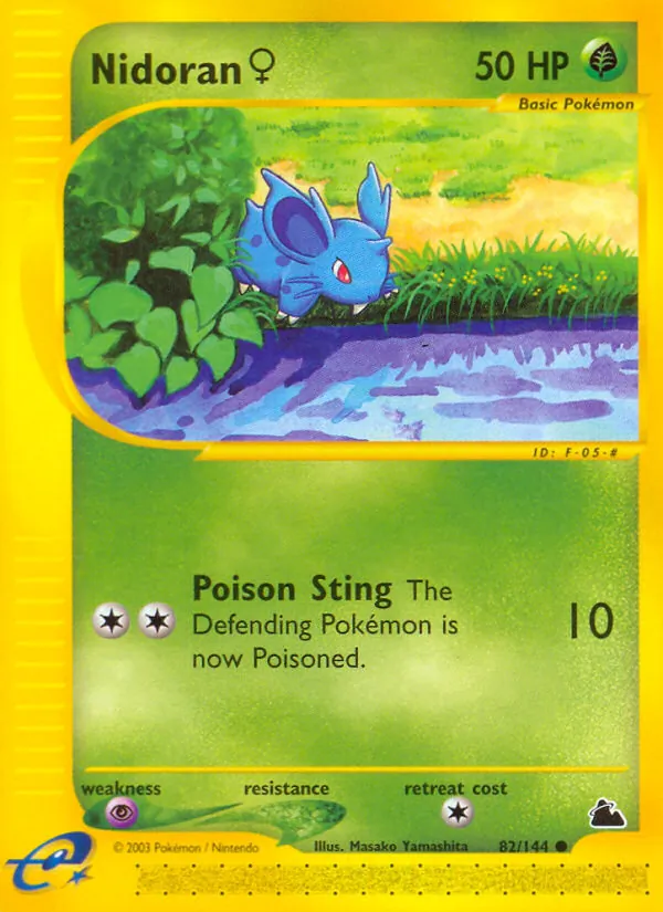 Nidoran ♀ — Skyridge 82