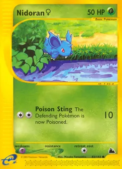 Nidoran ♀ — Skyridge 82