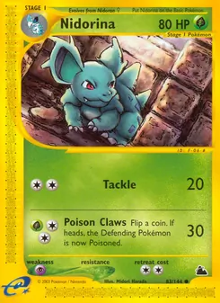 Nidorina — Skyridge 83