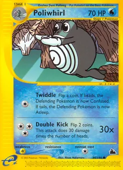 Poliwhirl — Skyridge 88