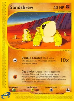 Sandshrew — Skyridge 92