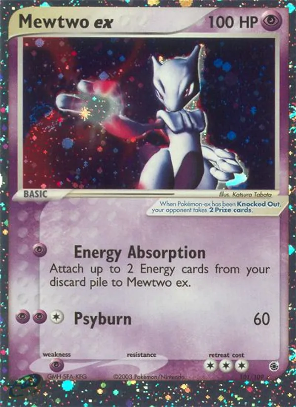 Mewtwo ex — EX Rubi e Safira 101