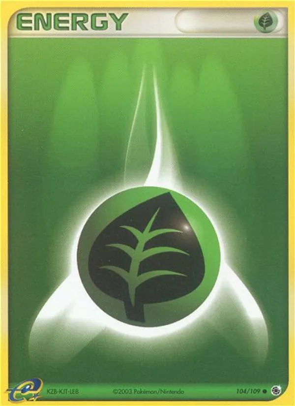 Grass Energy — EX Rubi e Safira 104